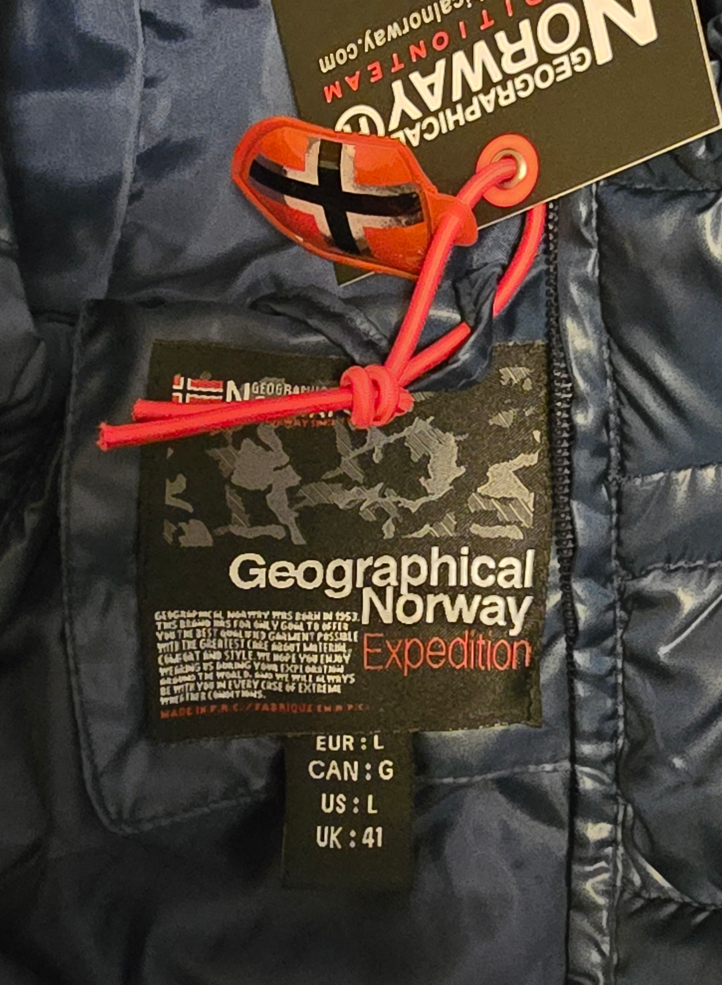 Doudoune Geographical Norway