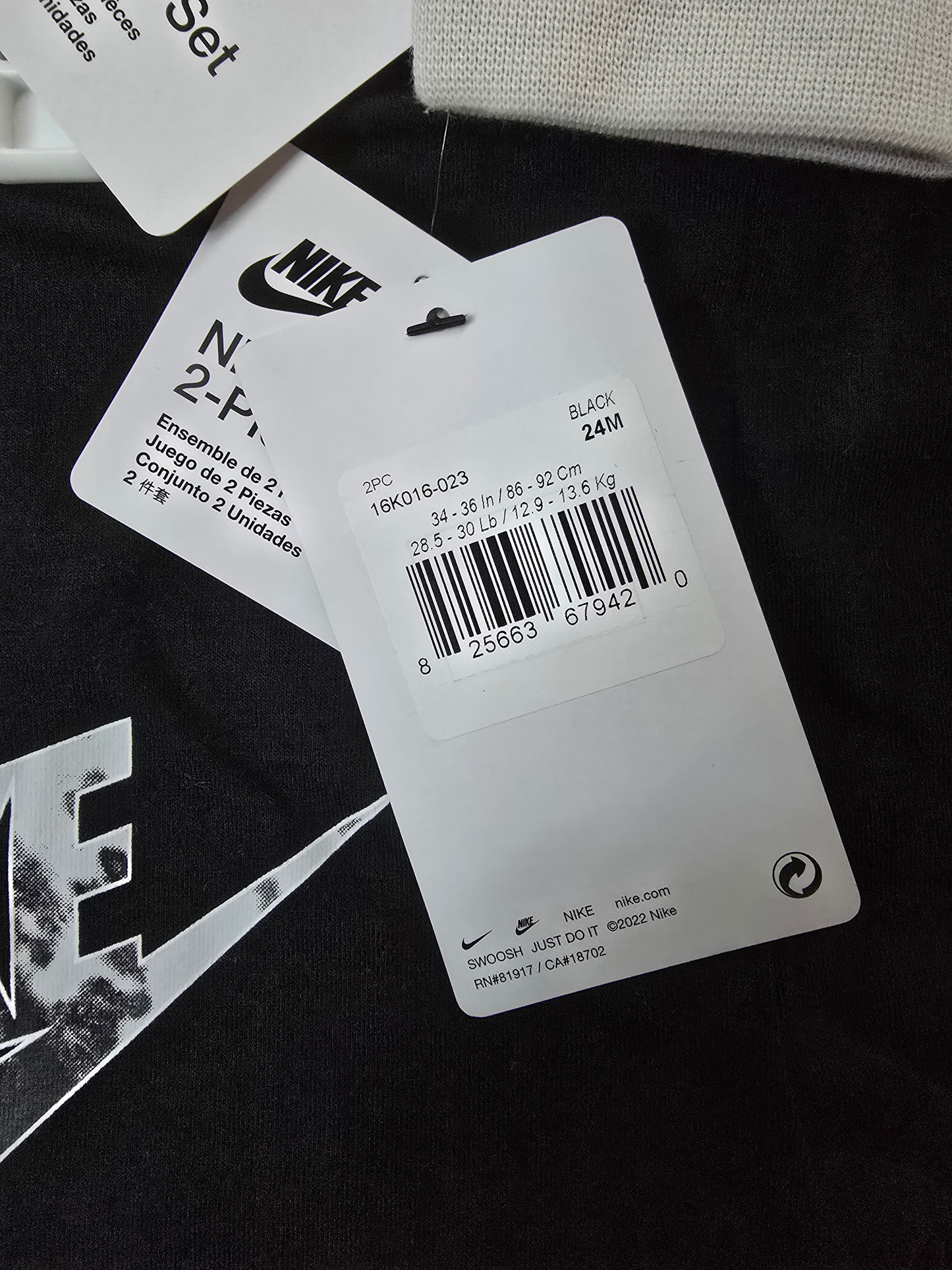 Ensemble Nike 24M