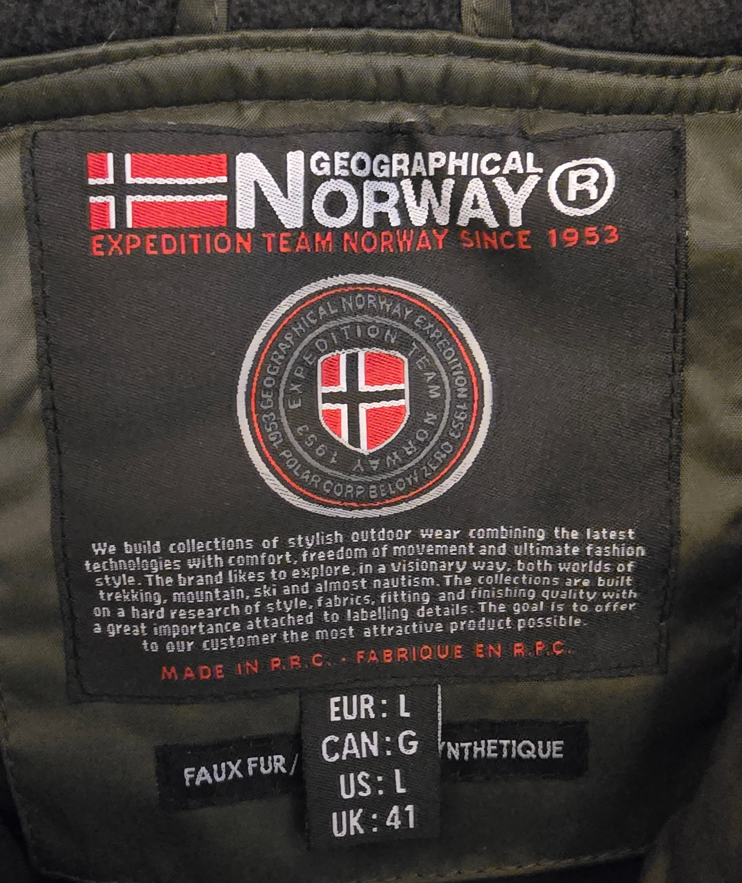 Parka Geographical Norway