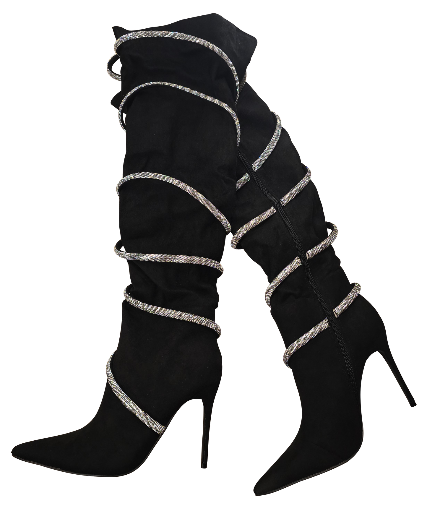 Cuissardes noires Pretty Little Thing