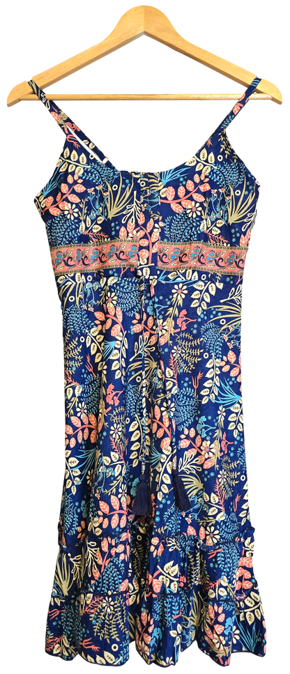 Robe courte Ipanima bleu marine