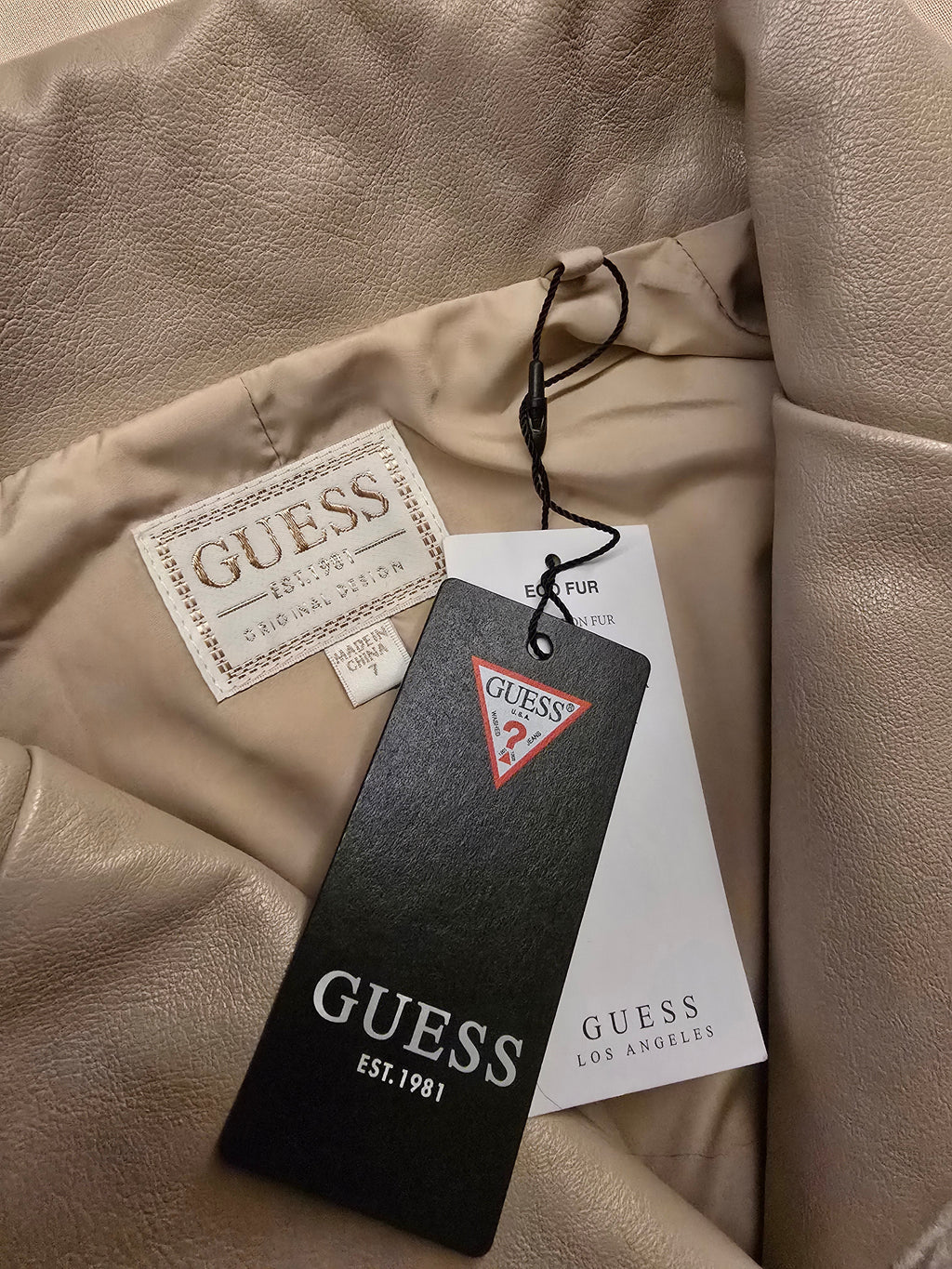 Veste fausse fourrure GUESS Enfant