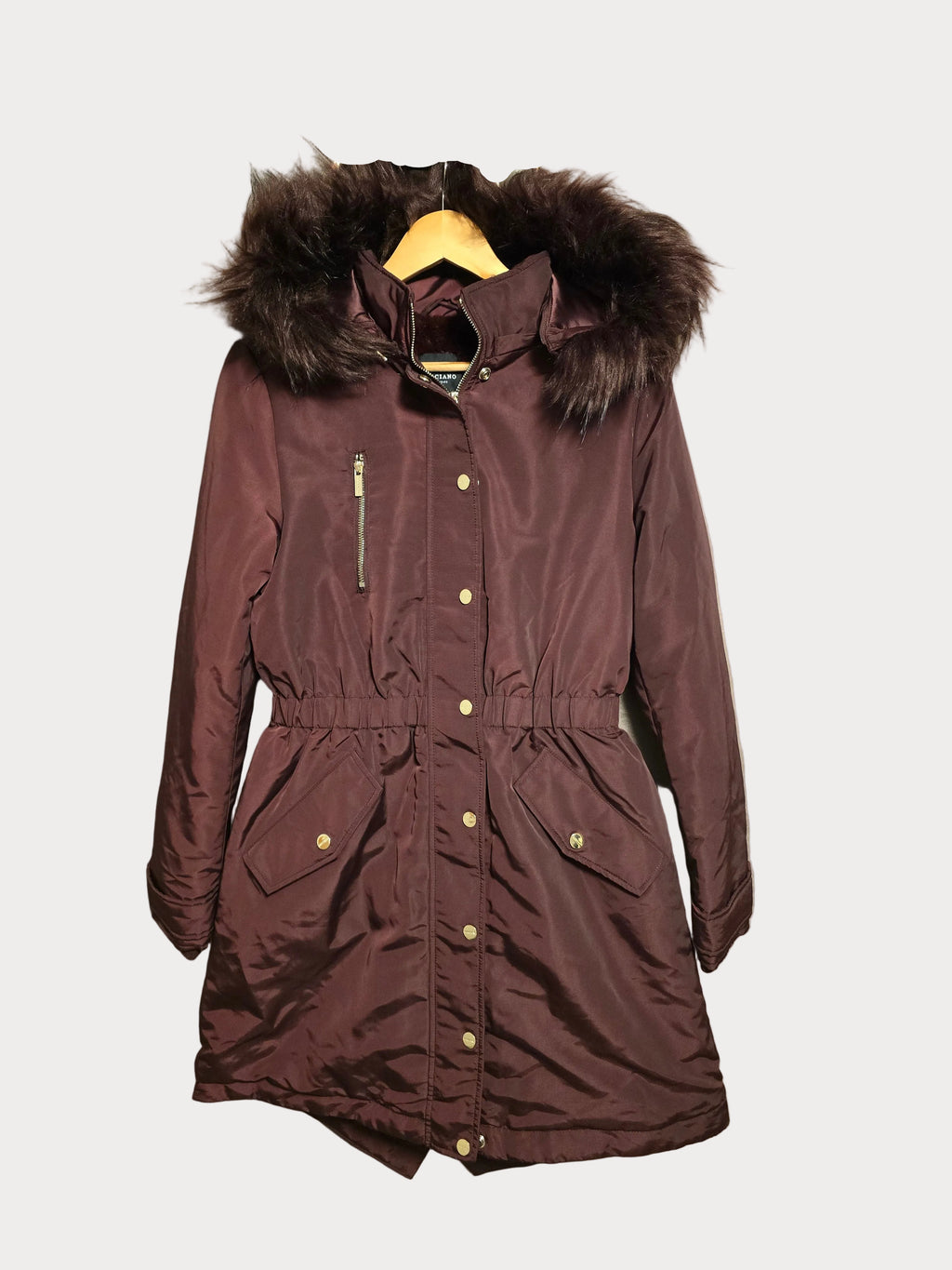 Parka Bordeaux Marciano Femme