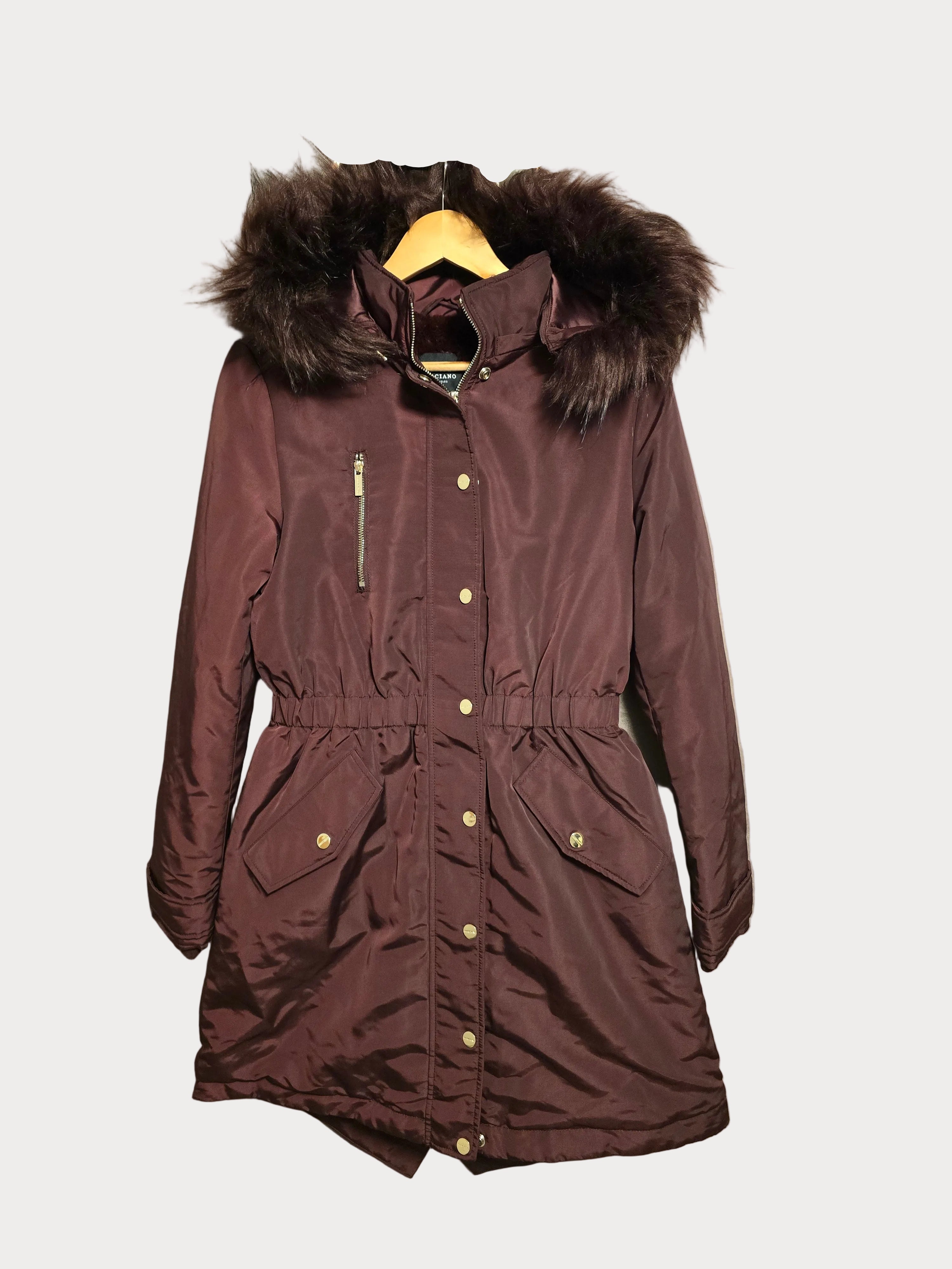 Parka Bordeaux Marciano Femme