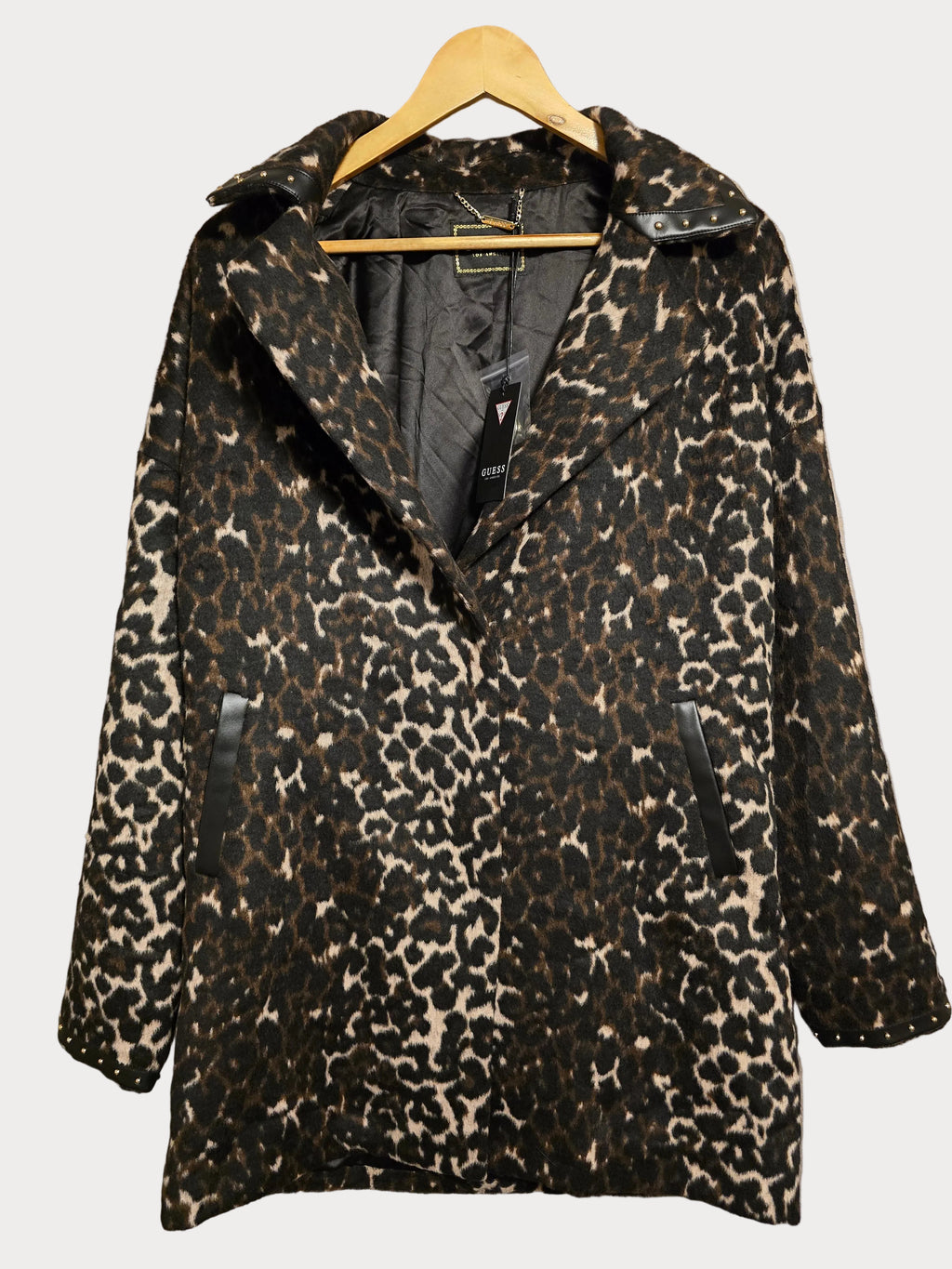 Manteau léopard GUESS Femme