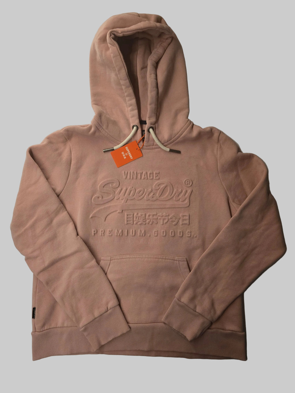 Sweat rose femme Superdry