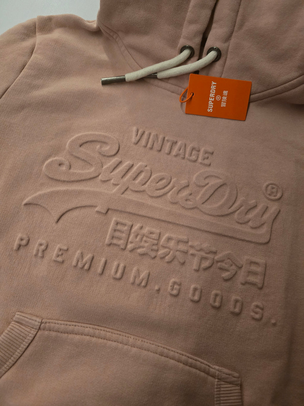 Sweat rose femme Superdry