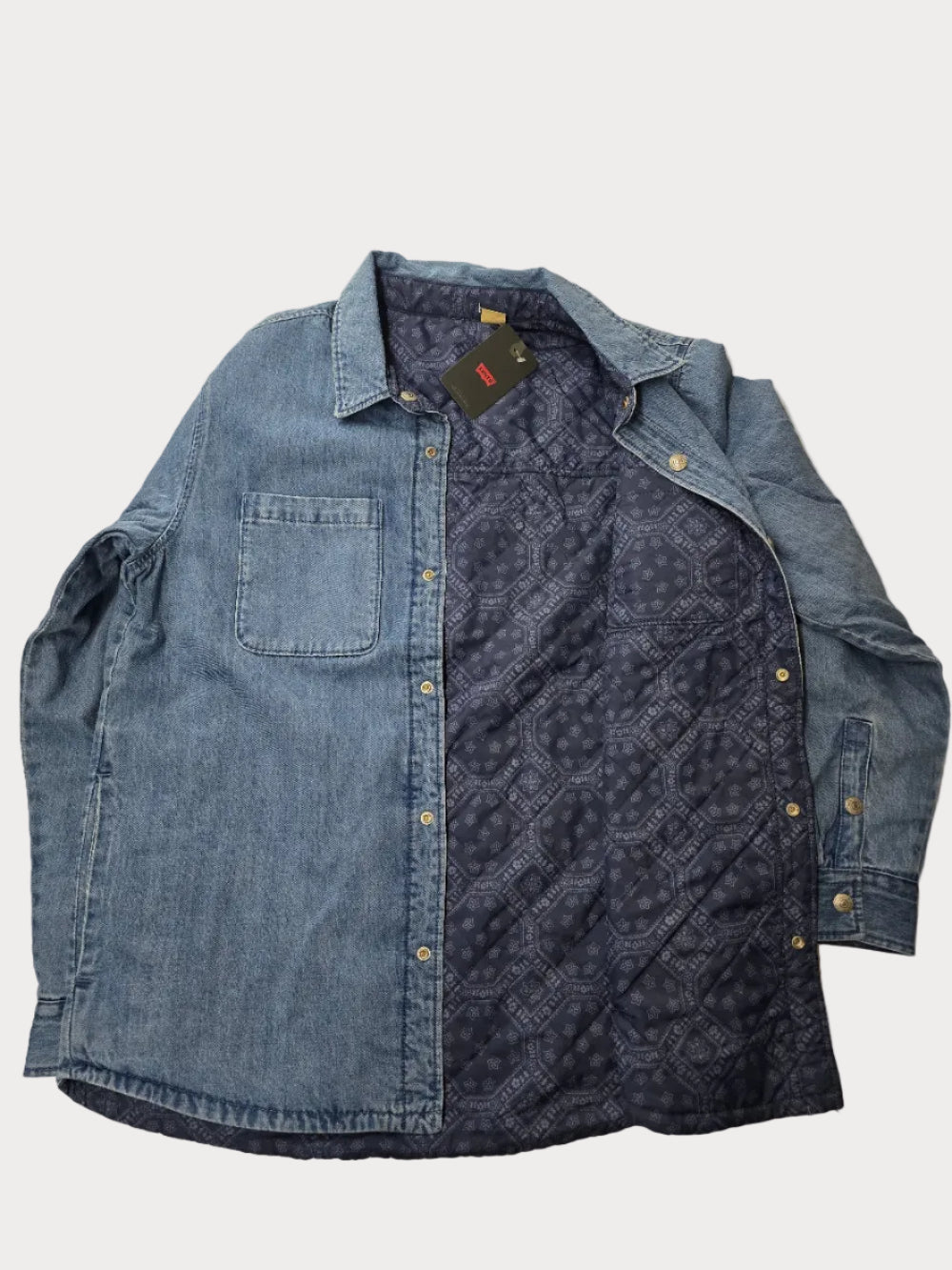 Veste doublée réversible Levi's Bleu