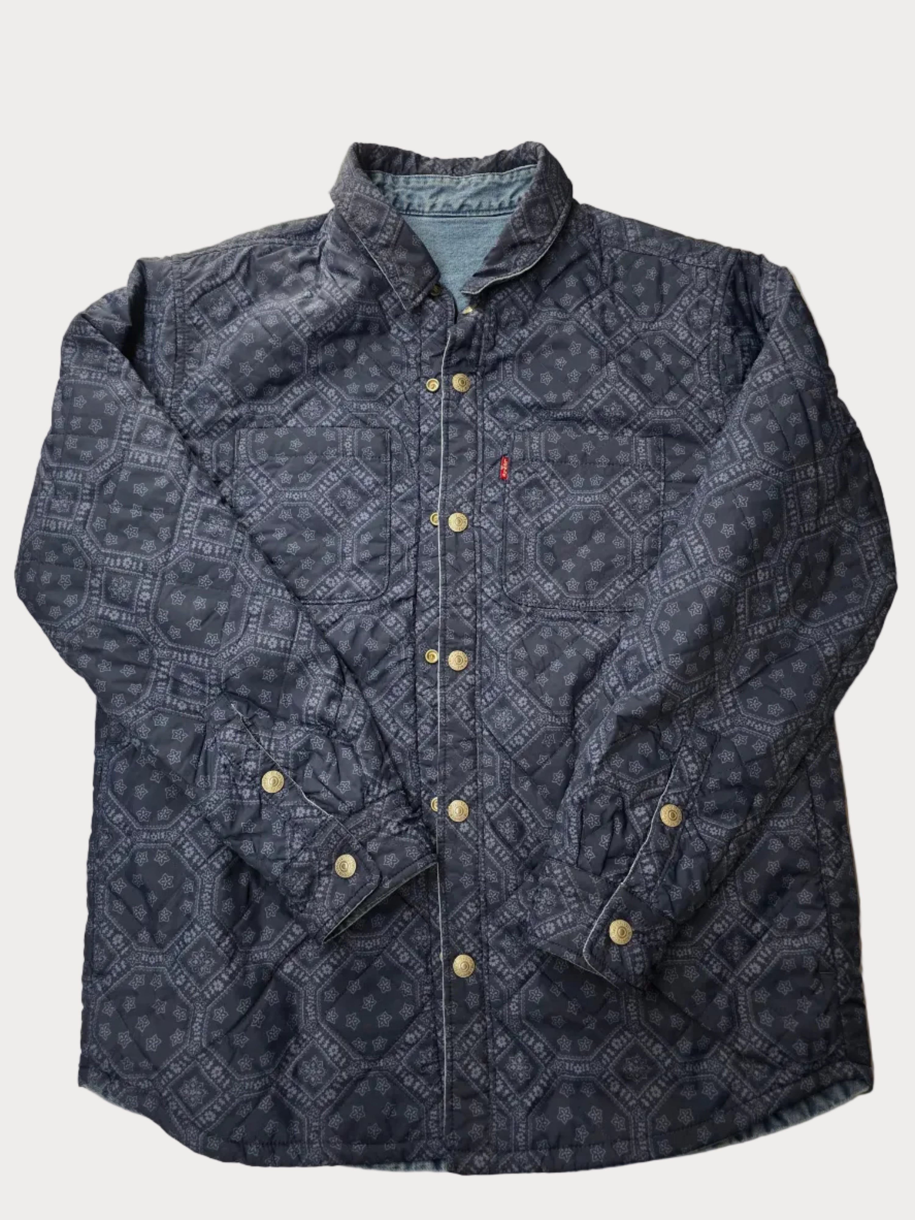 Veste doublée réversible Levi's Bleu