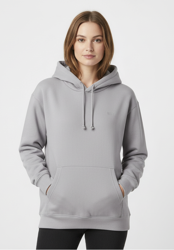 Sweat à capuche everyday rose pâle lilas femme Levi's