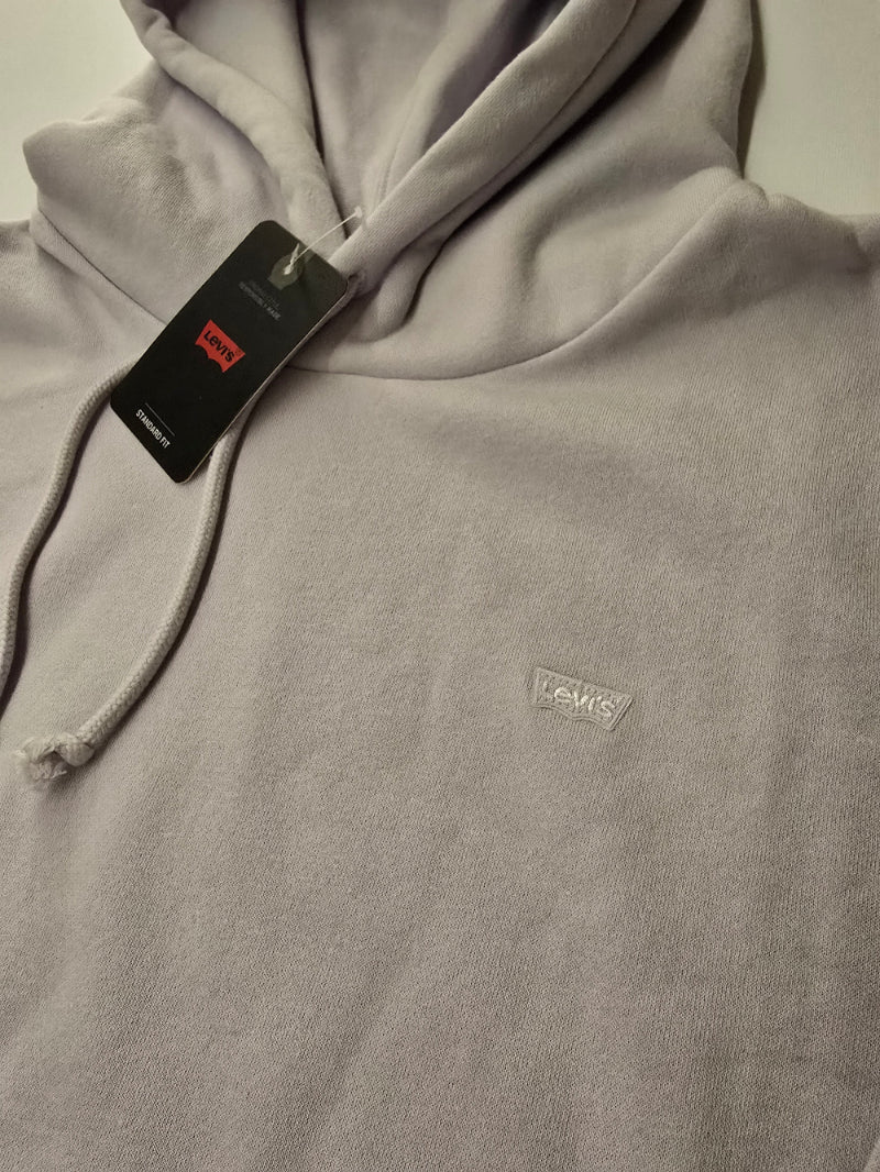 Sweat à capuche everyday rose pâle lilas femme Levi's