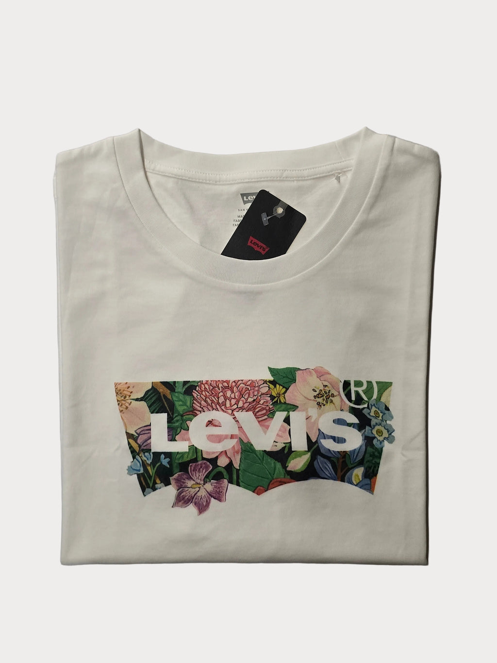 T-shirt blanc floral The Perfect Tee Levi's