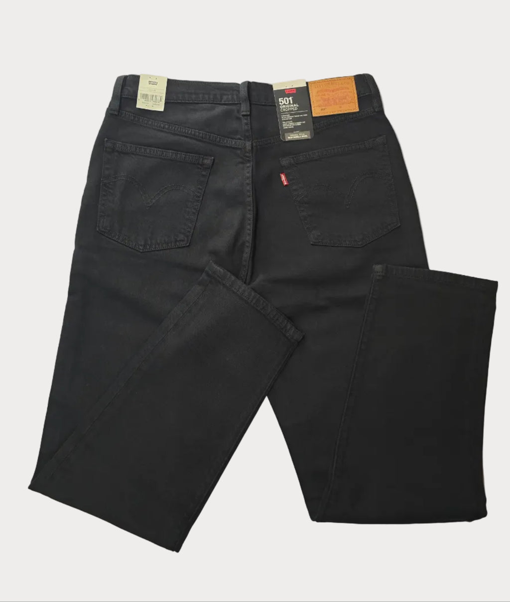 Jean Levi's 501 Cropped black