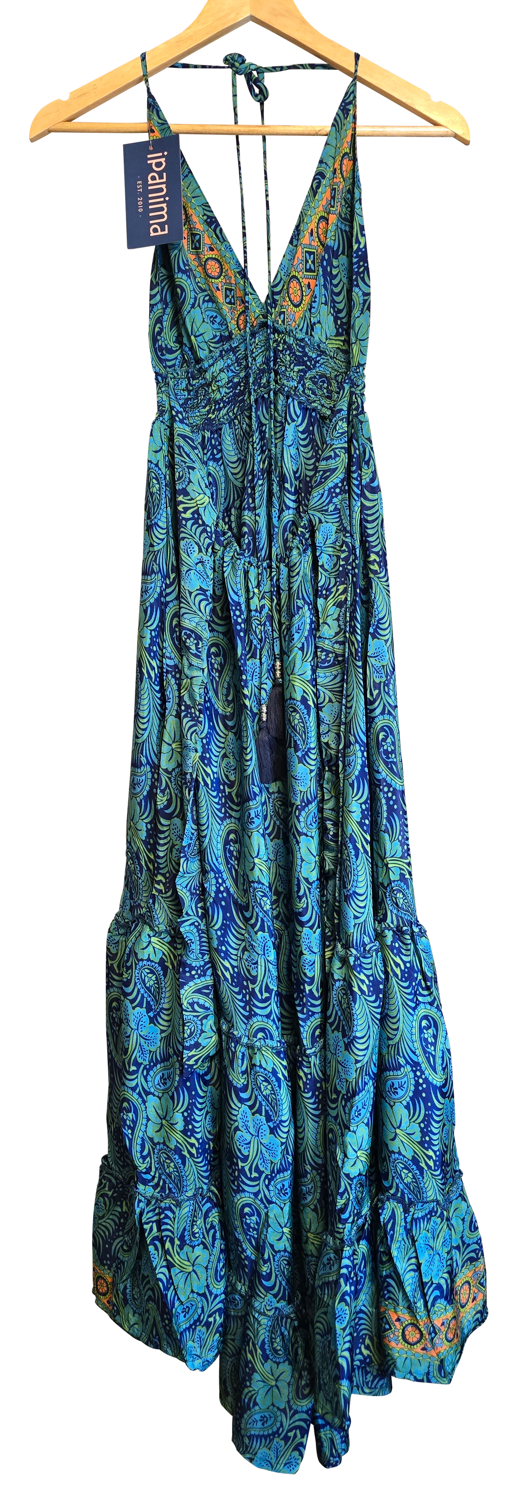 Robe Ipanima turquoise dos nu