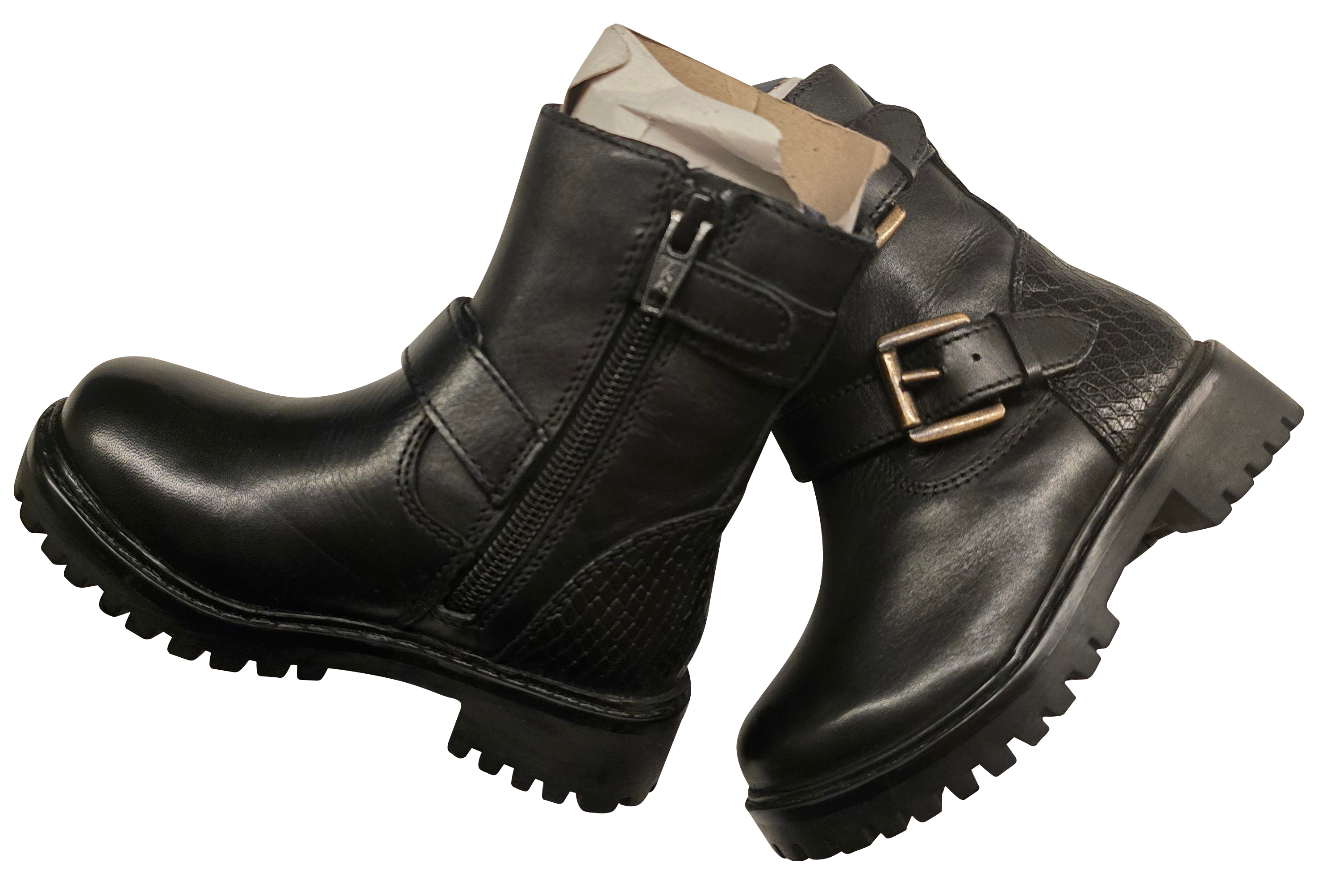 Bottines noires Verbaudet