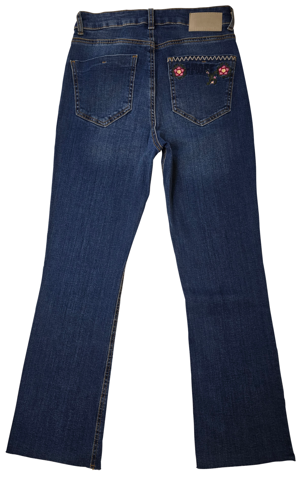 Jean Desigual Flare Cropped