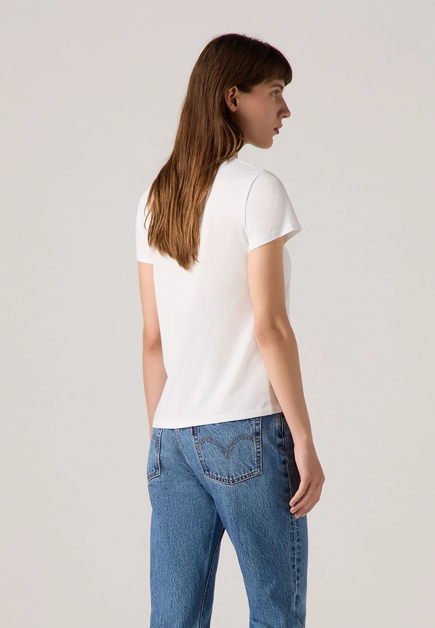 T-shirt blanc floral The Perfect Tee Levi's