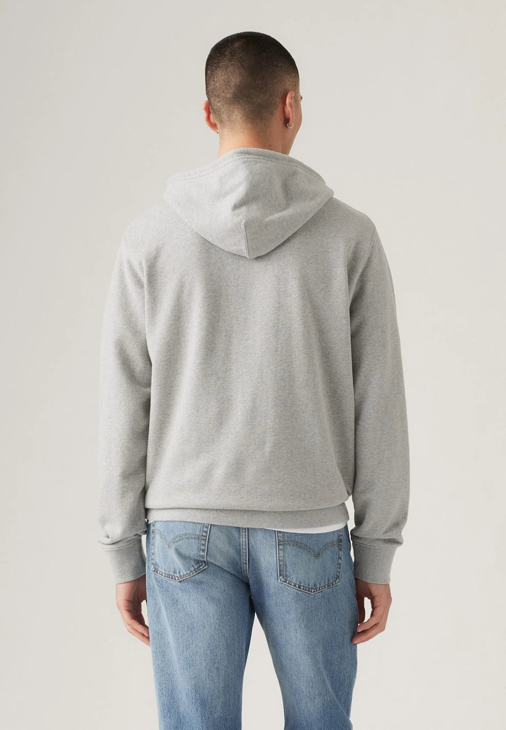 Sweat à capuche gris Levi's homme