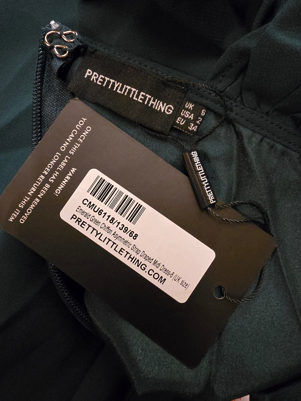 Robe asymétrique Pretty Little Thing