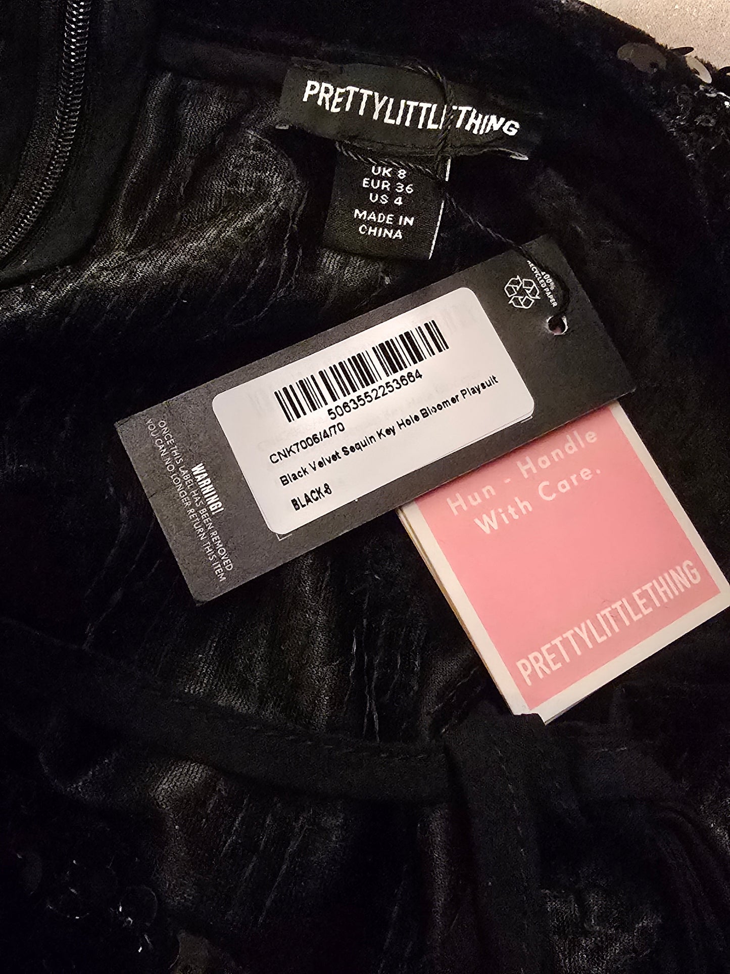 Combi-short sans manches Pretty Little Thing