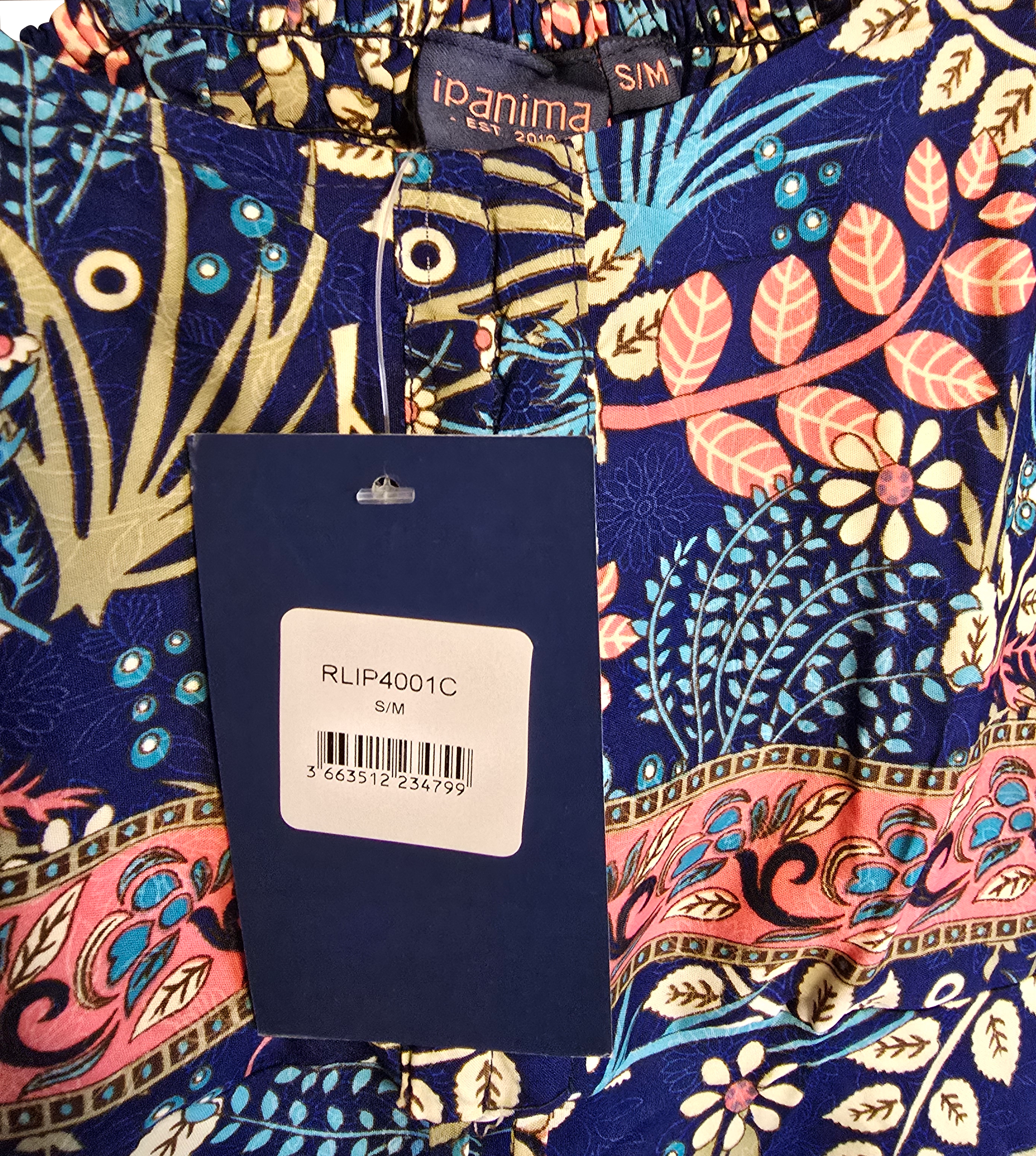 Robe courte Ipanima bleu marine