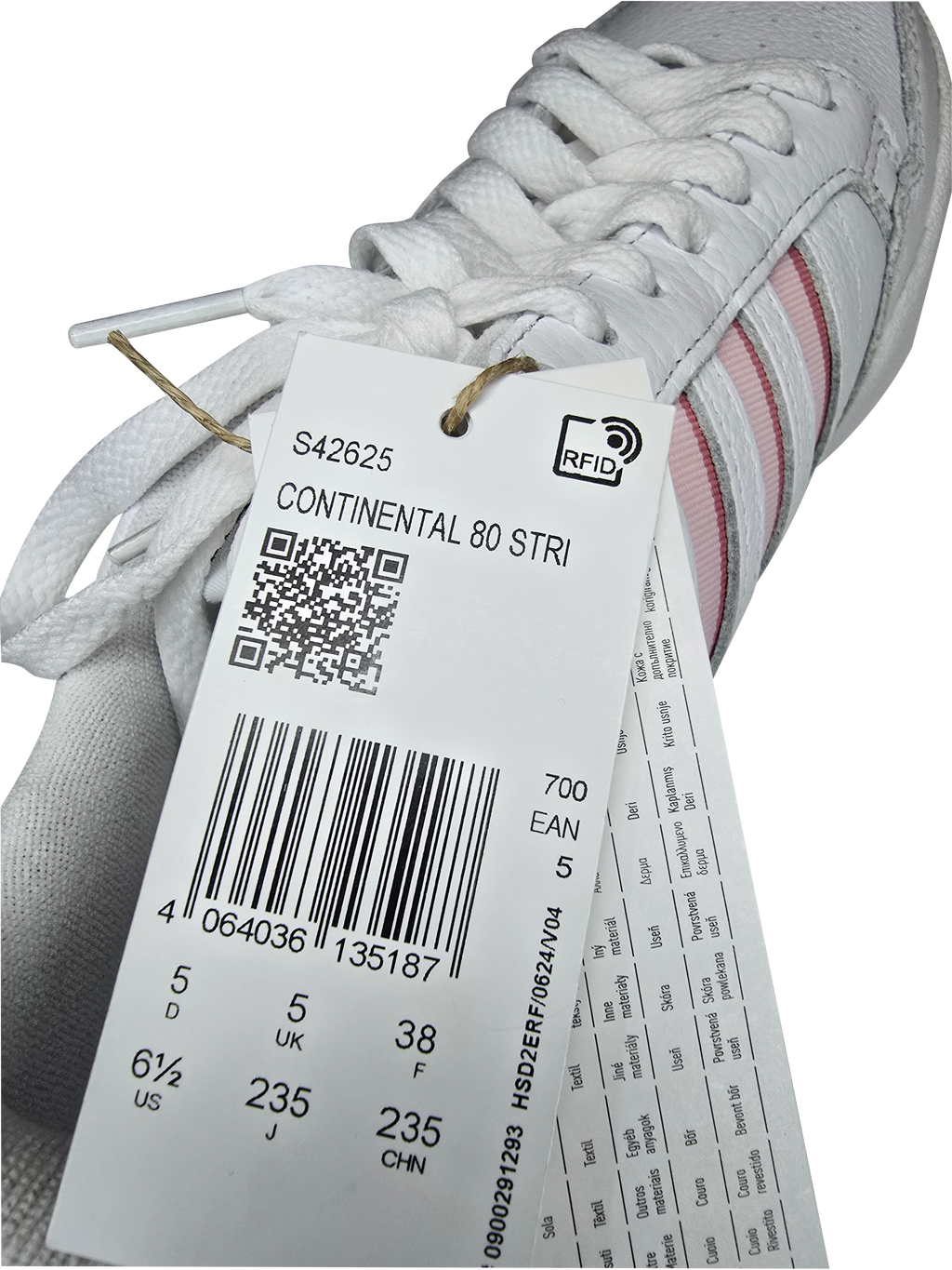 Chaussure Adidas 80 Stripes Femme
