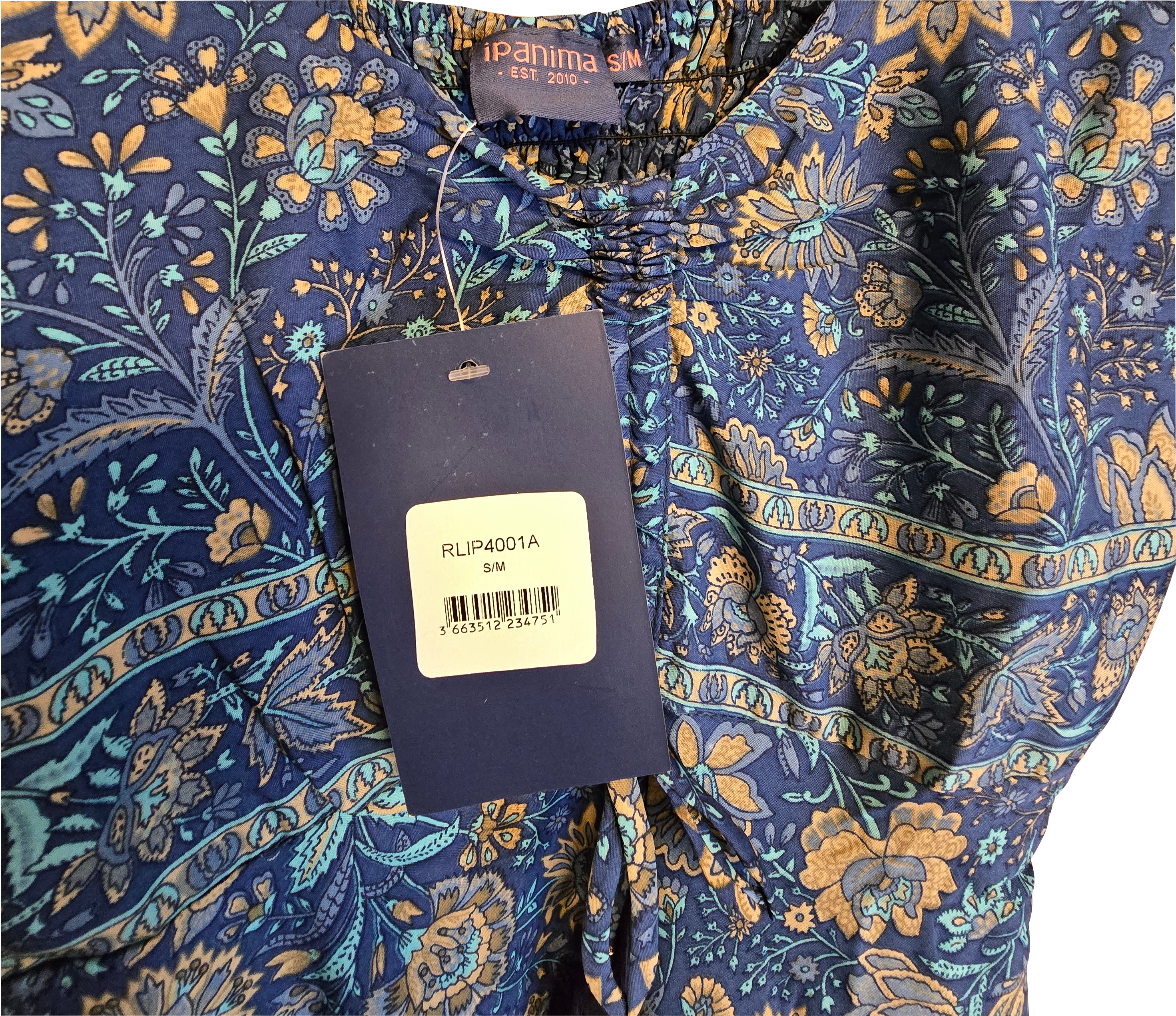 Robe courte Ipanima turquoise