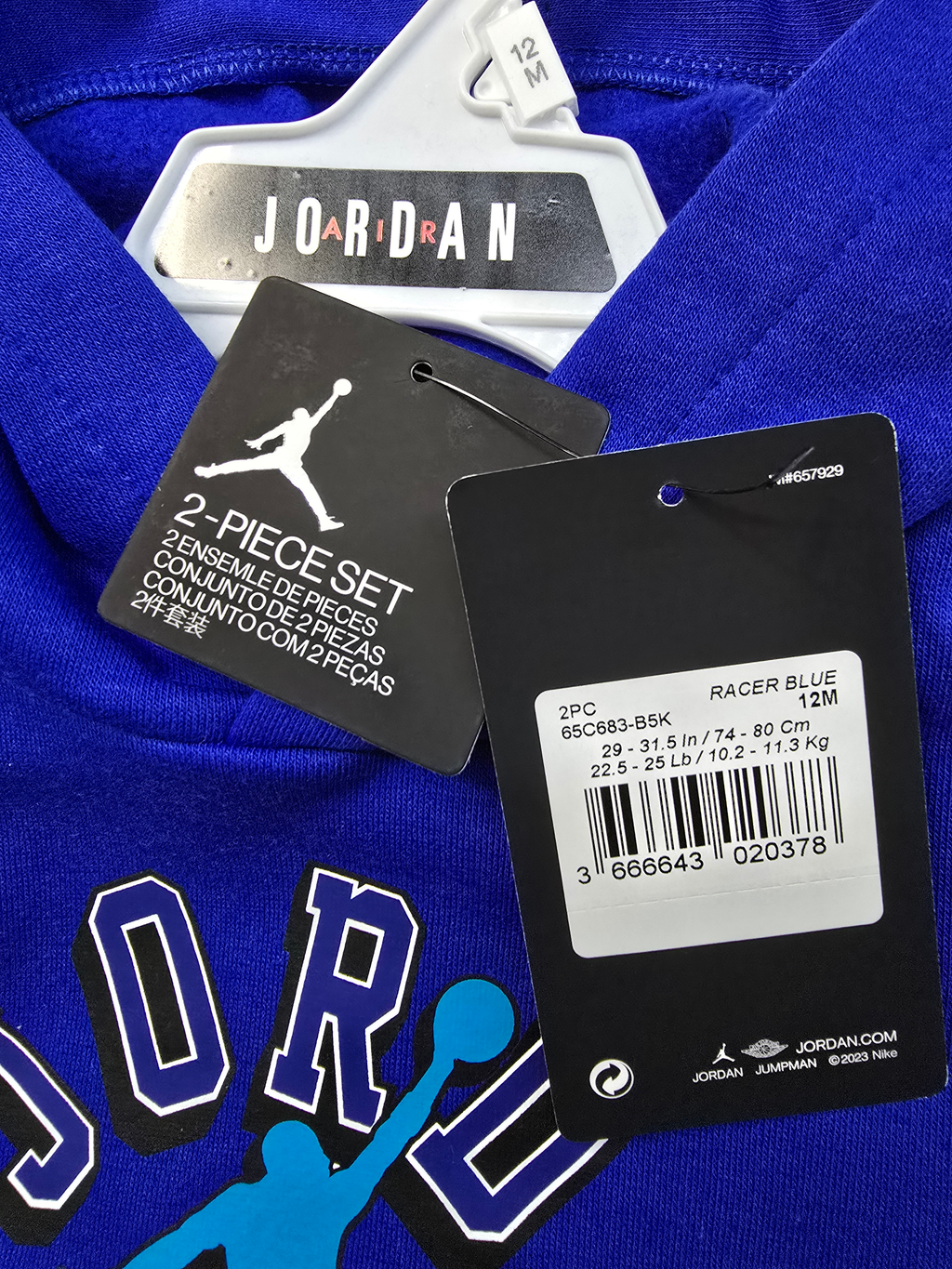 Ensemble Air Jordan  12M