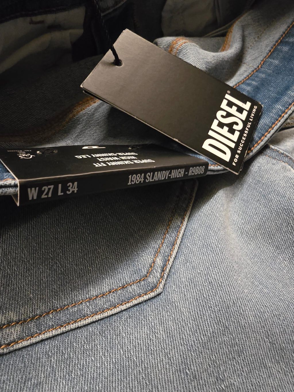 Jean Femme Diesel 1984 SLANDY-HIGH