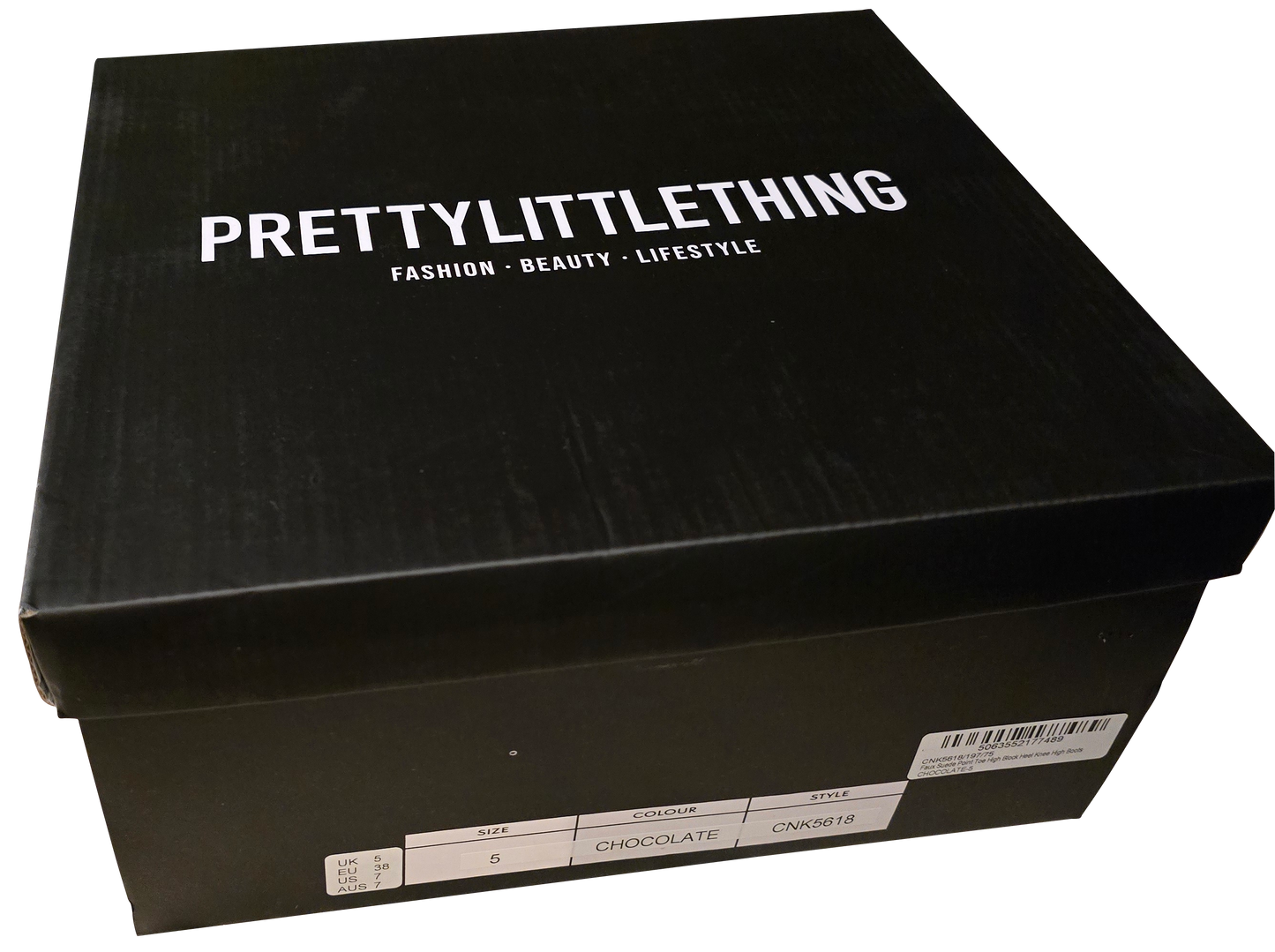 Bottes marron Pretty Little Thing