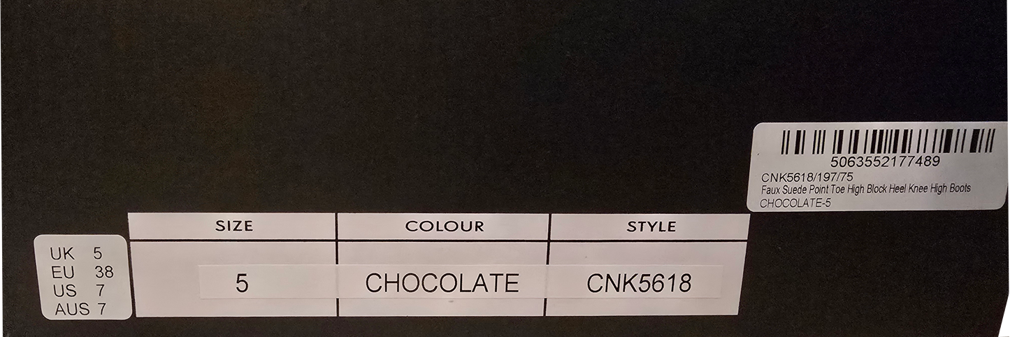 Bottes marron Pretty Little Thing