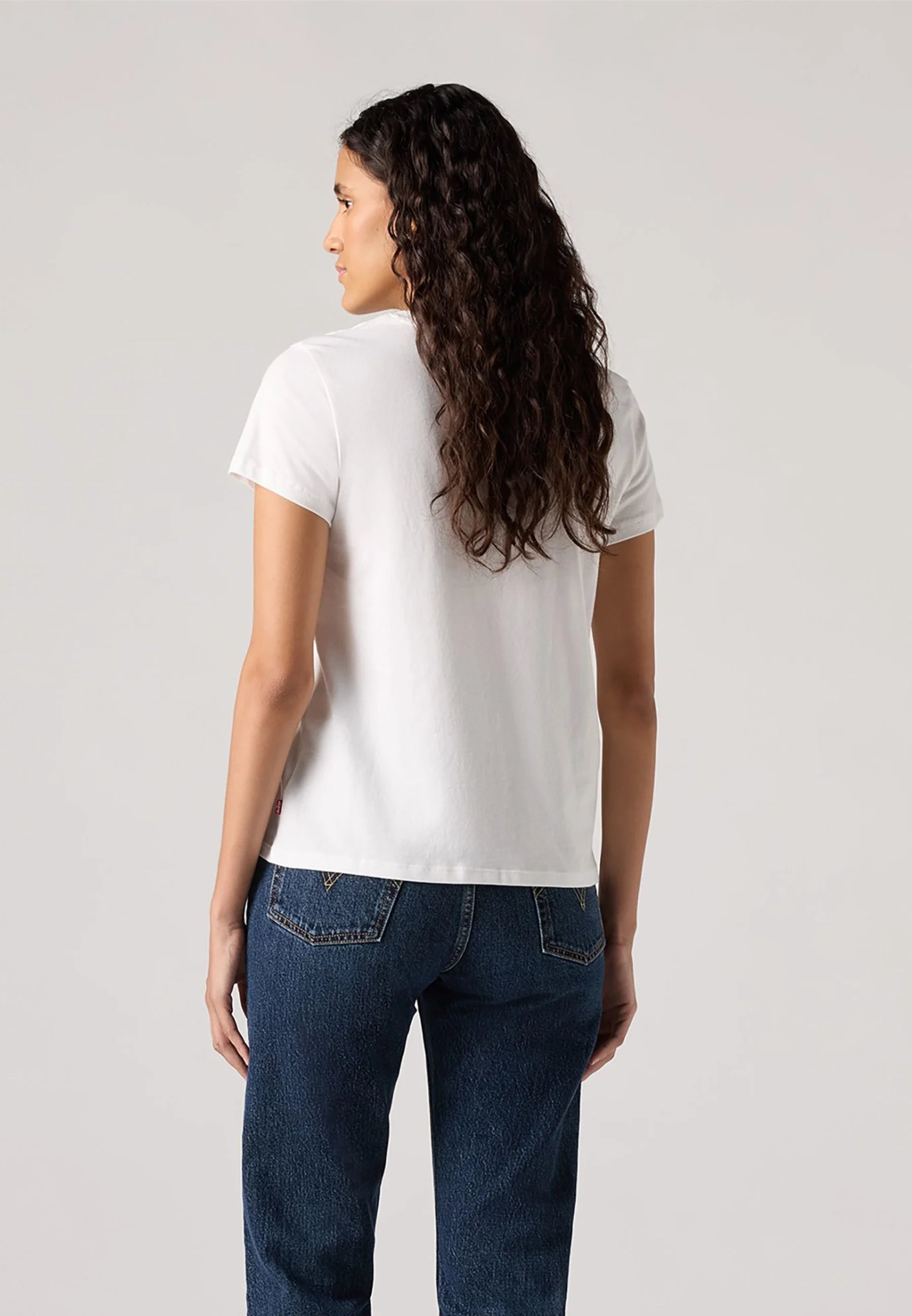 T-shirt blanc logo imprimé The Perfect Tee Levi's