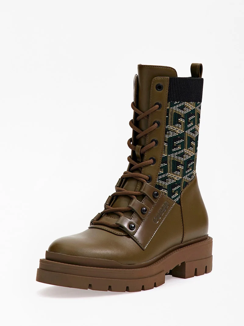 Bottines Odalis Olive GUESS