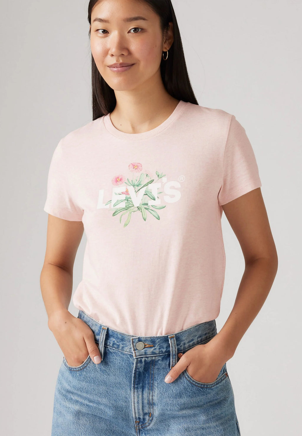T-shirt rose The Perfect Tee Levi's