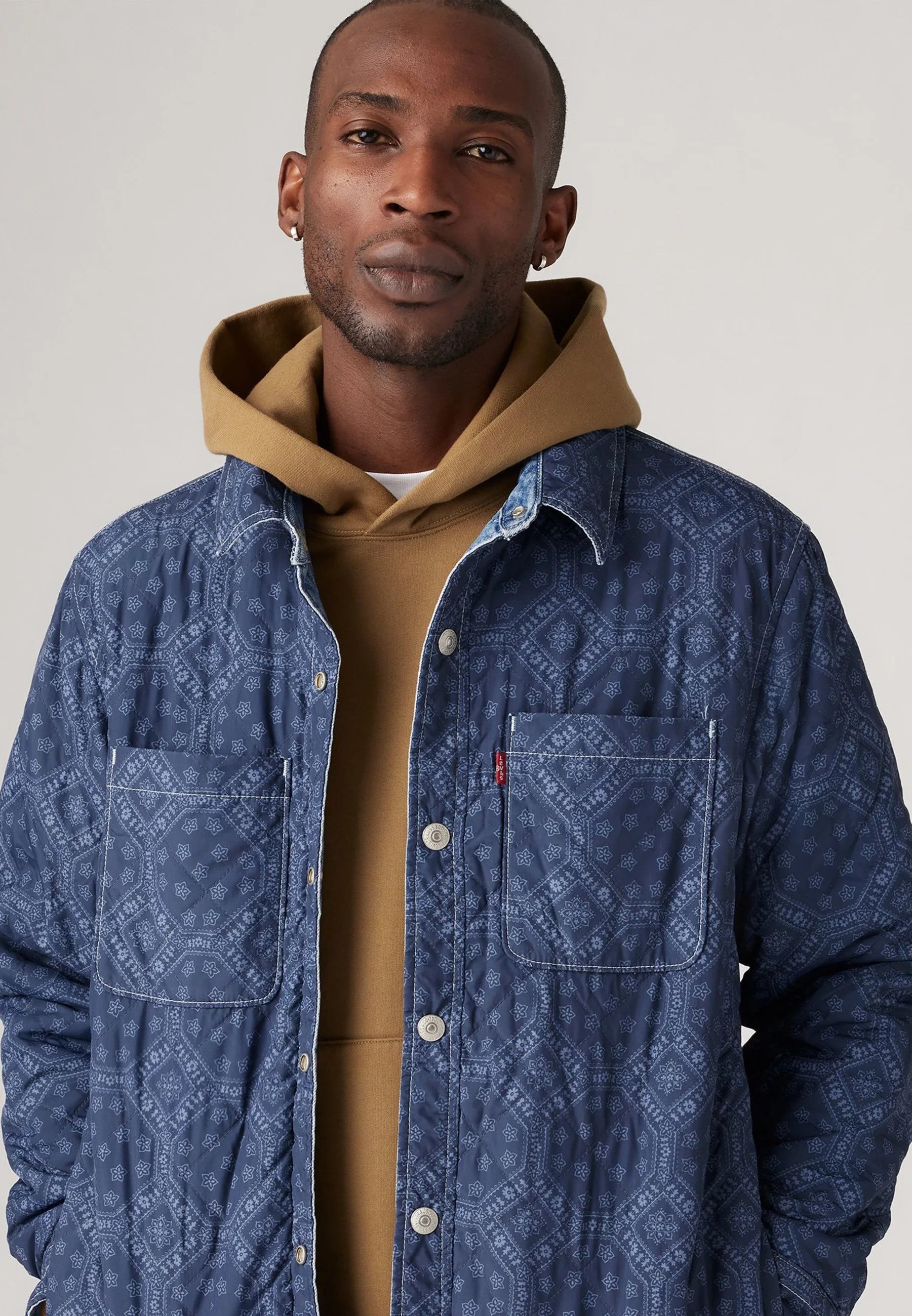 Veste doublée réversible Levi's Bleu