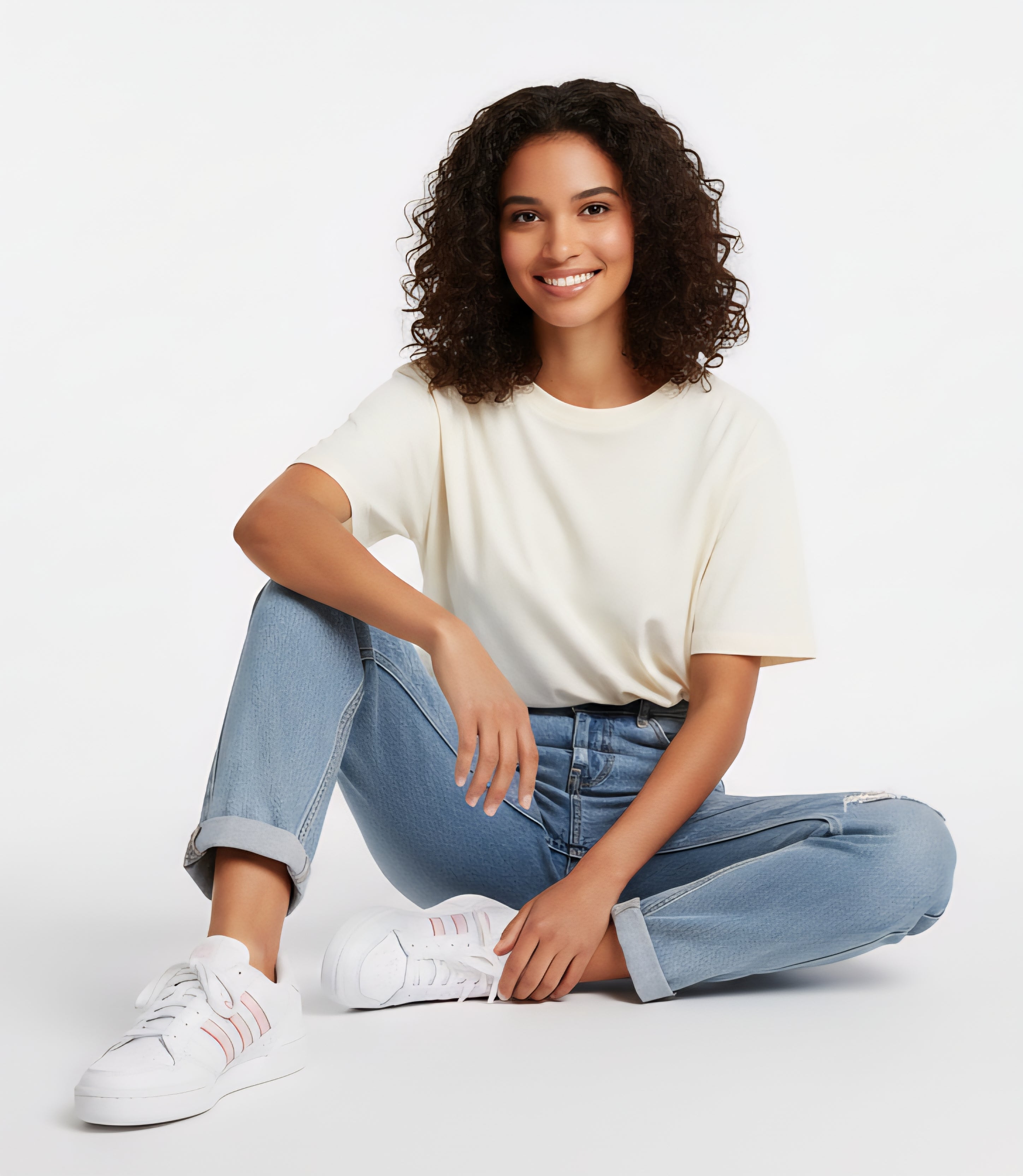 Chaussure Adidas 80 Stripes Femme