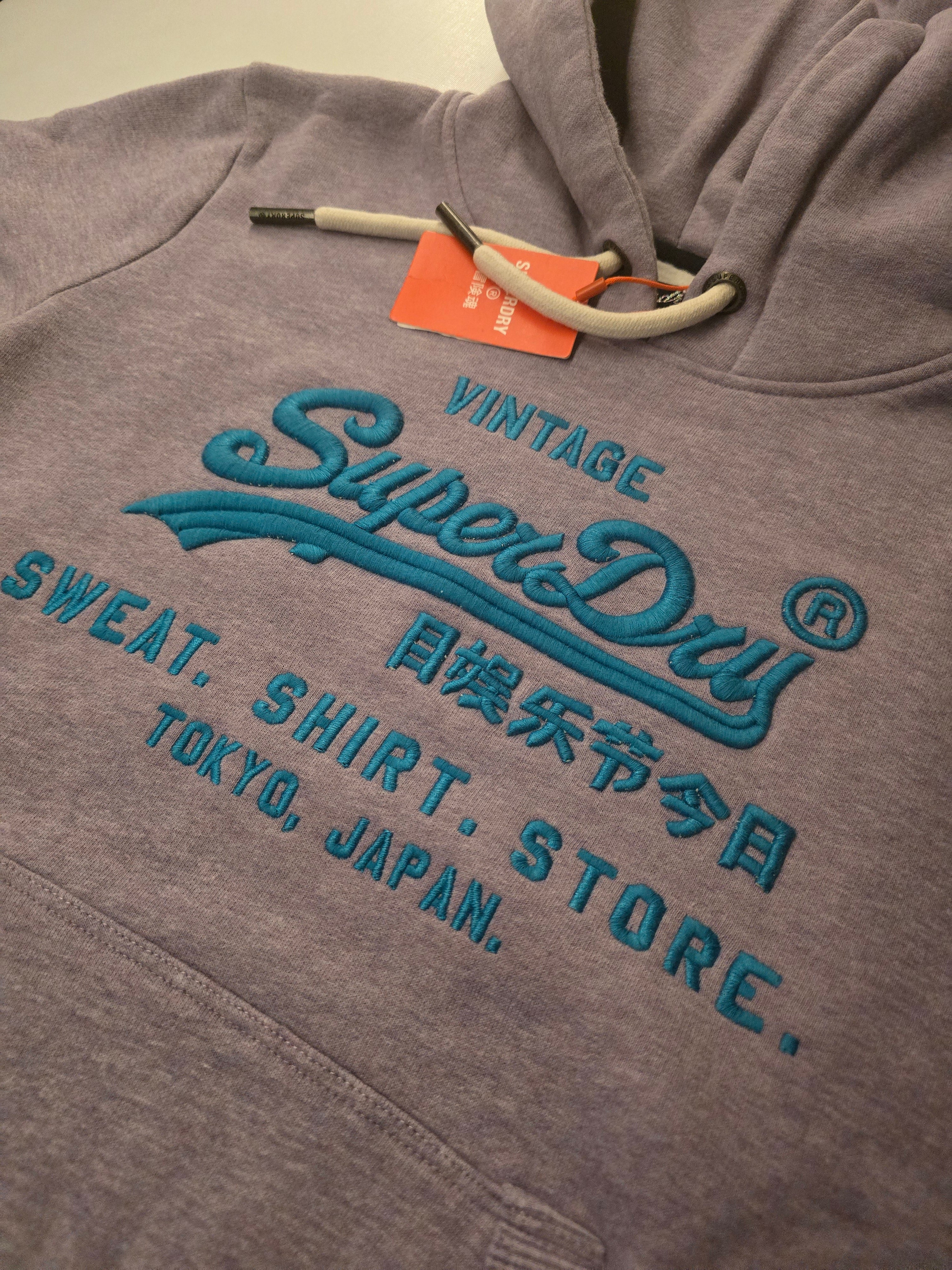 Sweat lilas femme Superdry