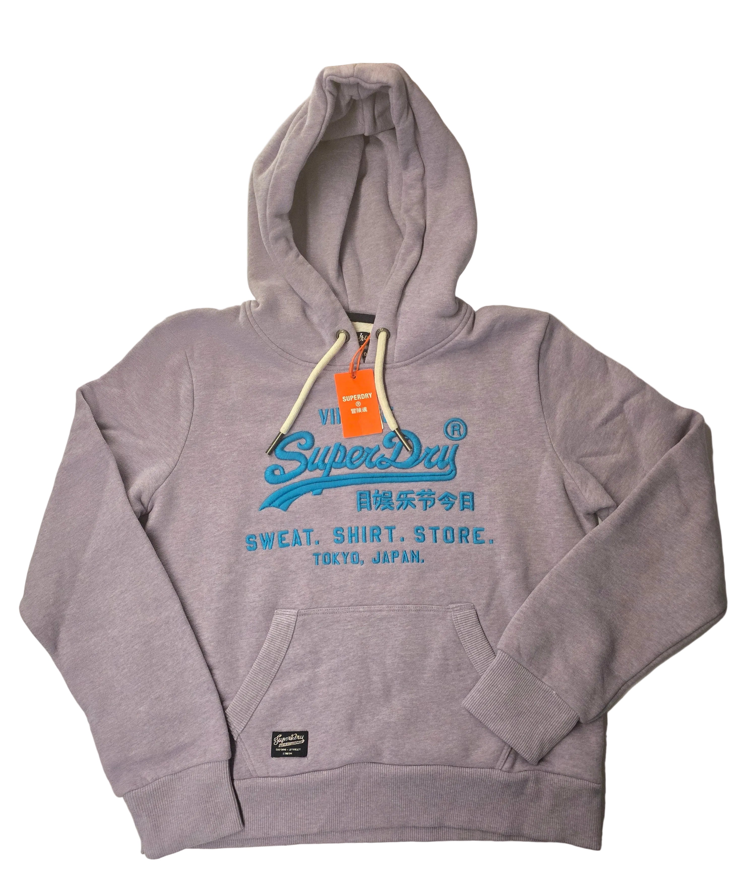 Sweat lilas femme Superdry