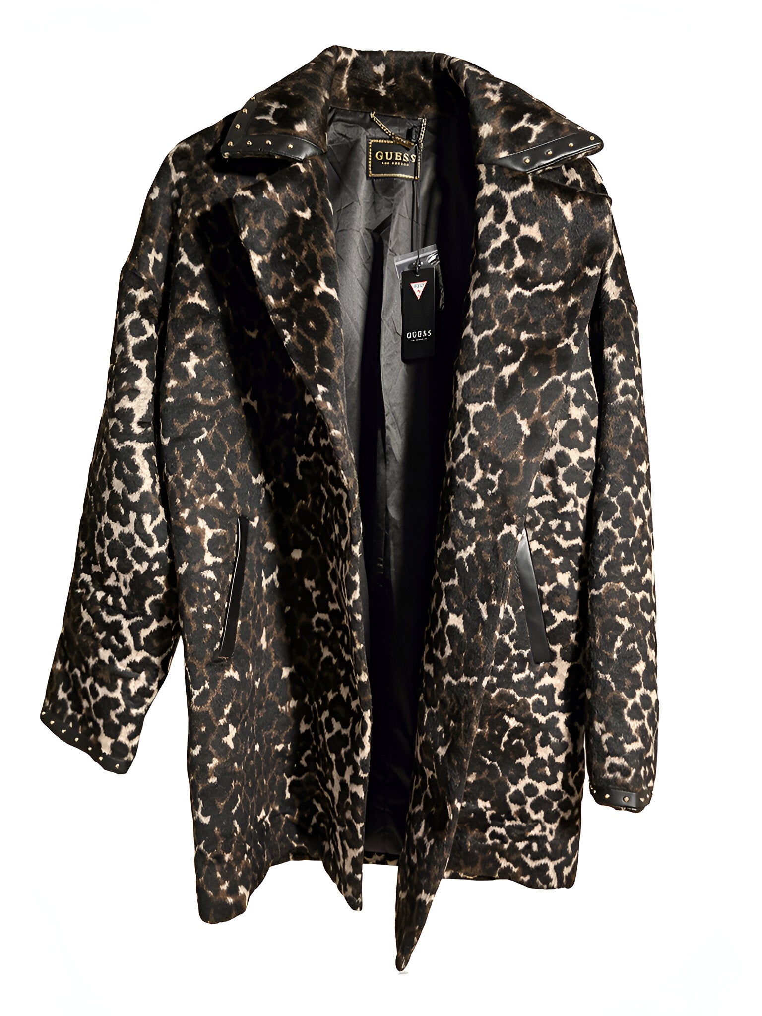 Manteau léopard GUESS Femme